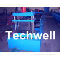 14 Forming Station Single Side Adjustable C Purlin Cold Roll Forming Machine Tw-c300